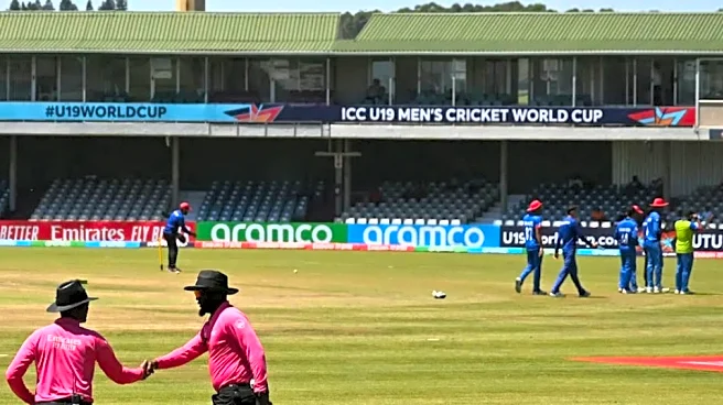 Match officials announced for ICC U19 Men's World Cup 2026