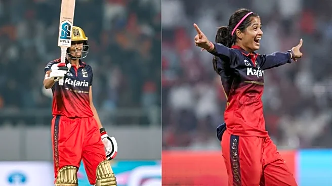 'Knew it was coming' - Shreyanka Patil hails Gautami Naik after maiden WPL half-century