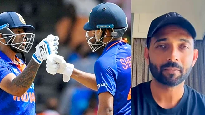 IND vs NZ 2026: Ajinkya Rahane looking forward to Shreyas Iyer's return to T20I squad