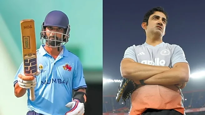 'Stay away from social media, focus on the team' - Ajinkya Rahane's advice for Gautam Gambhir after 'unlimited authority’ remark