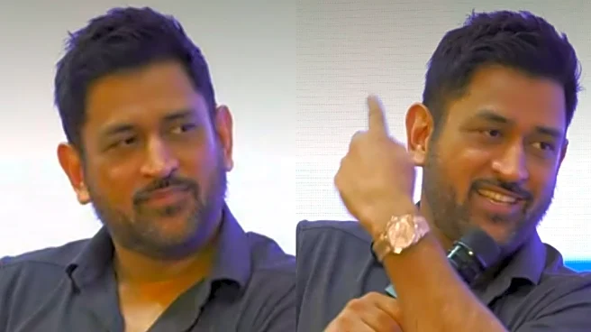 [WATCH] 'One of the most dangerous teams' - MS Dhoni gives verdict on India's chances at 2026 T20 World Cup
