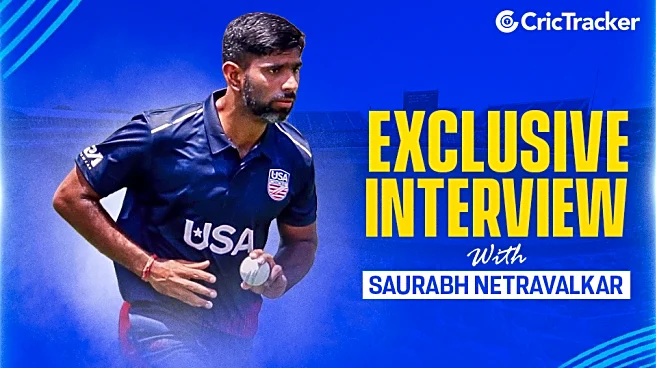 Saurabh Netravalkar reveals attending bowling sessions during office lunch breaks to balance corporate life and international cricket  [Exclusive]