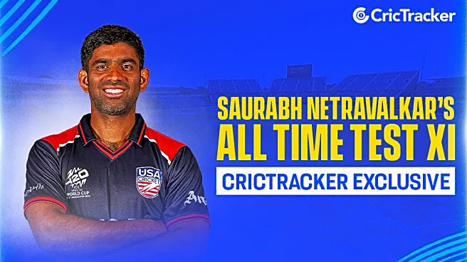 USA's Saurabh Netravalkar picks his all-time Test XI, includes two Indians [Exclusive]