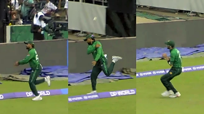 Video of the Day: T20 World Cup 2026 - Babar Azam, Shaheen Afridi complete stunning relay catch in PAK vs NED