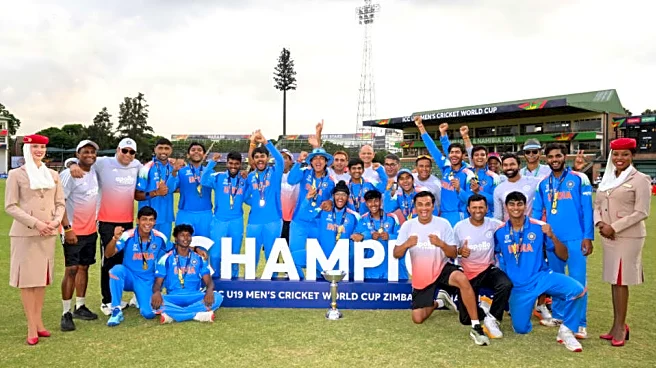 BCCI announces INR 7.5 crore reward after India’s sixth Under-19 World Cup triumph