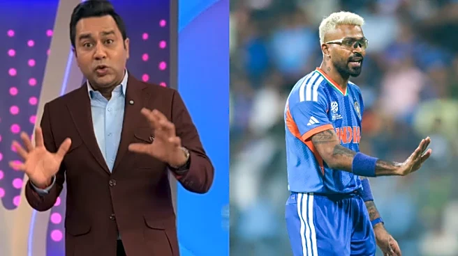T20 World Cup 2026: 'My heart was palpitating' - Aakash Chopra on Hardik Pandya's outing in India vs USA clash