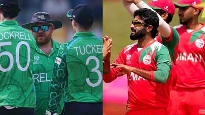 T20 World Cup 2026: Match 22, IRE vs OMN Match Prediction – Who will win today’s match between Ireland vs Oman?