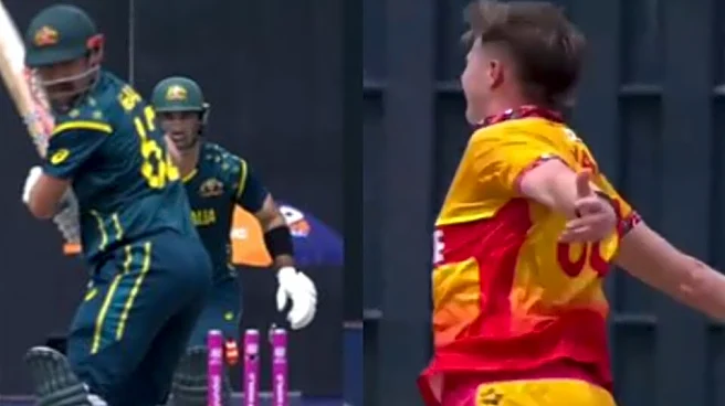 Video of the Day: T20 World Cup 2026 – Brad Evans brings out ‘Siu’ celebration after Travis Head’s dismissal