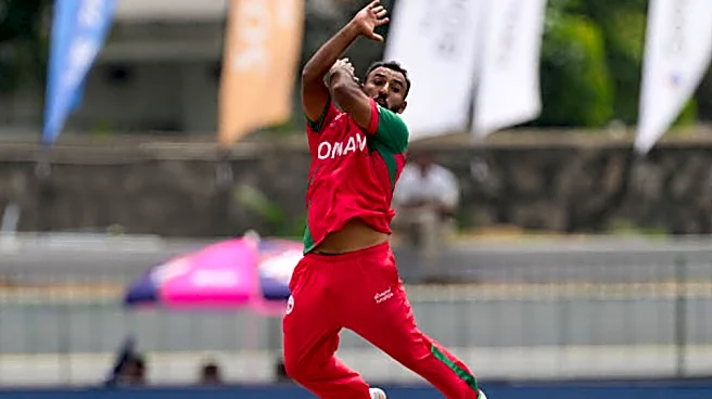 Video of the Day: T20 World Cup 2026 - Oman's Shakeel Ahmad reproduces iconic CR7 celebration after dismissing Harry Tector