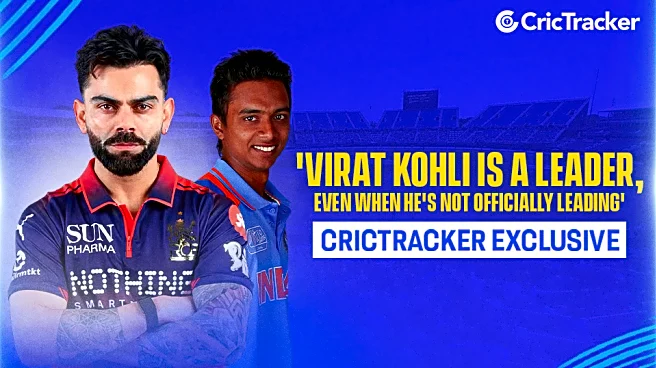 'Virat Kohli is a leader, even when he's not officially leading' - Chama Milind on playing alongside former RCB captain