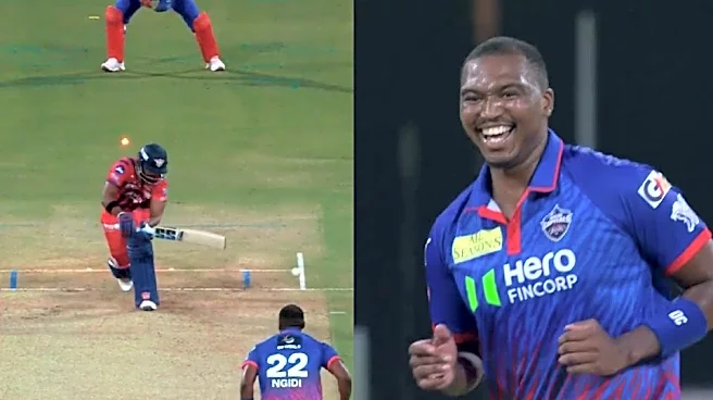 Video of the Day: IPL 2026 - Lungi Ngidi’s magical slower one outfoxes Nicholas Pooran in LSG vs DC clash