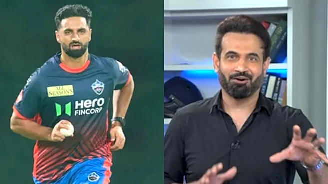 'He helped me make my debut for J&K senior team' - Auqib Nabi credits Irfan Pathan for rapid rise in cricket