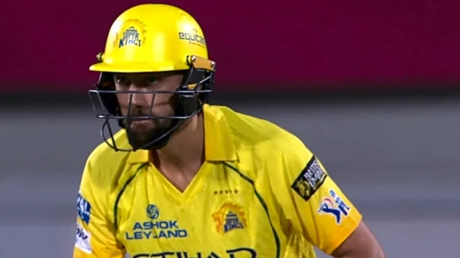 IPL 2026: Why is Matthew Short not playing CSK vs PBKS Match 7?