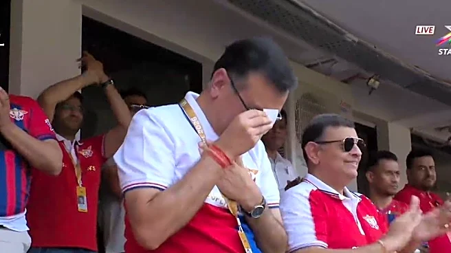 LSG owner Sanjiv Goenka spotted praying from stands as team dismantles SRH in Hyderabad