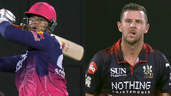 Video of the Day: IPL 2026 - Vaibhav Sooryavanshi dismantles Josh Hazlewood in breathtaking display of power hitting