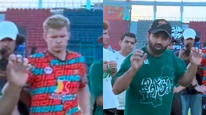 Sam Billings looks clueless as Mohammad Rizwan gives pep talk in Urdu before PSL encounter