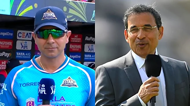 'How about we just stick to cricket?' - GT's Vikram Solanki reacts bluntly to Harsha Bhogle's comment on his youthful appearance