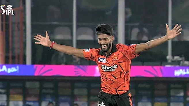 Who is Praful Hinge? SRH pacer first to take three wickets in opening over