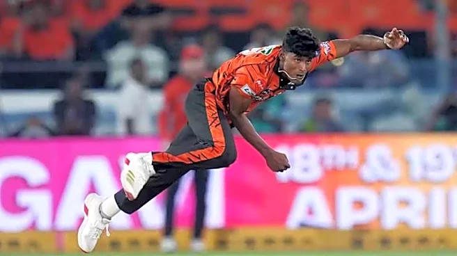Who is Sakib Hussain? SRH pacer weaves magic with off-cutters on IPL debut