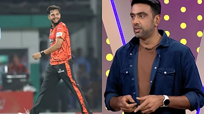 IPL 2026: 'I wanted RR to pick him' - Ashwin sings high praise of SRH bowler Harsh Dubey