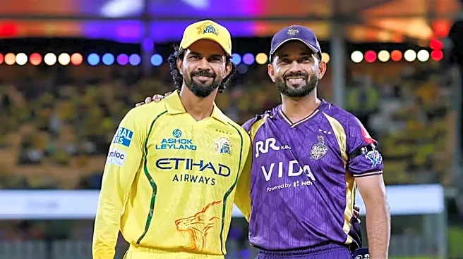 IPL 2026: Why CSK and KKR players are wearing black armbands in Match 22?