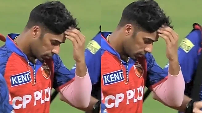 [WATCH] Shashank Singh goes off field after concussion injury due to bad bounce at Wankhede Stadium