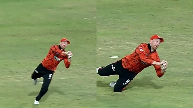 Video of the Day: IPL 2026 - Heinrich Klaasen’s stunning grab sends Ayush Mhatre packing