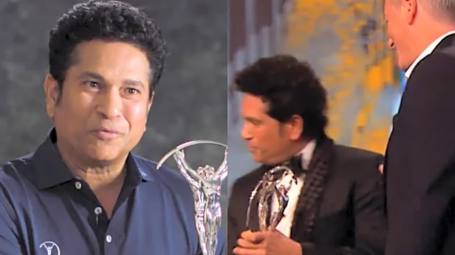 ‘You really feel special’ - Sachin Tendulkar reflects on Laureus honour among top athletes