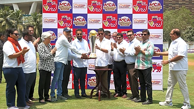 MCA inaugurates Champions Trophy 2026 as key build-up to T20 Mumbai League