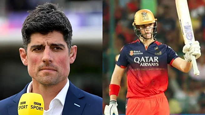 'Not doing anything' - Alastair Cook asks RCB's Jacob Bethell to play in England due to lack of chances in IPL