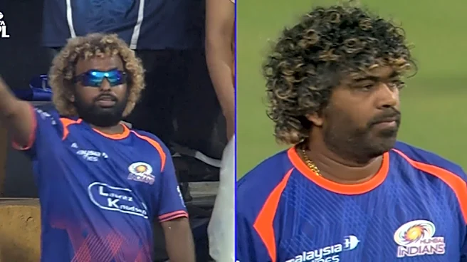 [WATCH] Lasith Malinga lookalike seen at Wankhede Stadium during MI vs CSK match