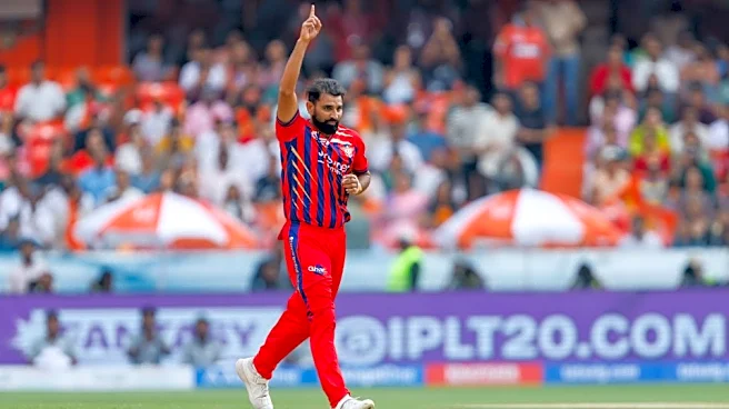 [WATCH] Mohammed Shami presented with special Match IQ Award for dismissing Raghuvanshi obstructing the field