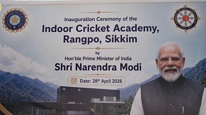 PM Narendra Modi inaugurates six BCCI indoor cricket academies across Northeast