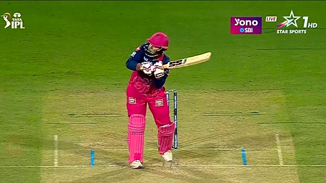 [WATCH] Vaibhav Sooryavanshi sets tone for run chase with special helicopter shot