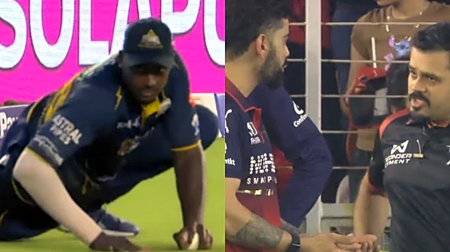 IPL 2026: Video of the Day: Jason Holder's stunning catch causes controversy, Virat Kohli and RCB team left unhappy