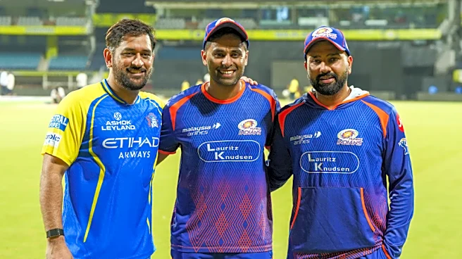 Three eras of T20 World Cup glory reunite as MS Dhoni, Suryakumar Yadav & Rohit Sharma come together in Chennai