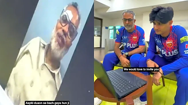 [WATCH] IPL 2026: Priyansh Arya, Preity Zinta share heartfelt interaction with fan who was hit by ball