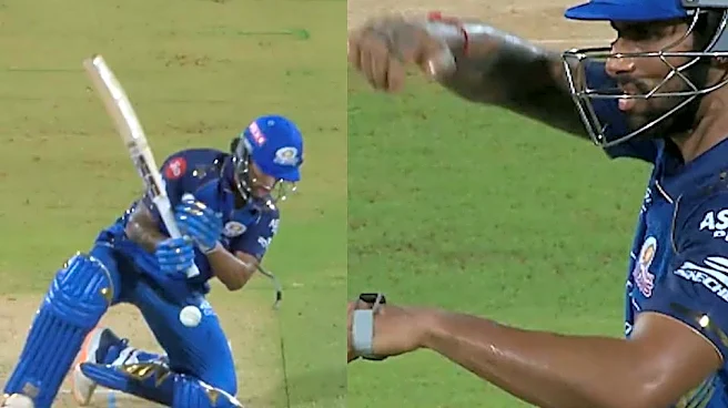 Watch: Tilak Varma's wristwatch mystery gets unveiled after CSK vs MI clash