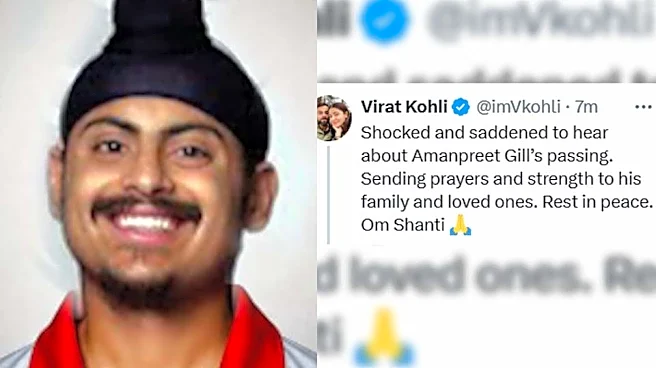 Virat Kohli's ex-India Under-19 teammate Amanpreet Singh Gill dies at 36, legendary cricketer reacts