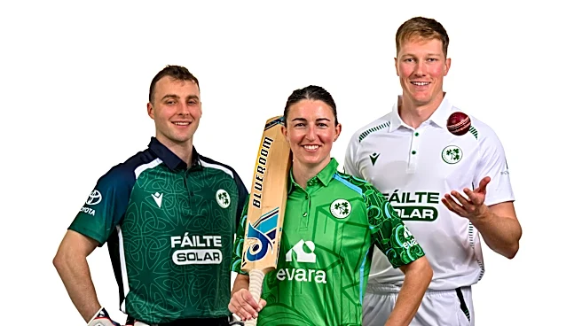 Cricket Ireland unveils new ODI and Test kits for the international summer