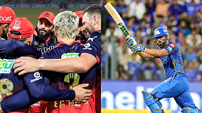 IPL 2026: RCB vs MI Match 54 - Who will be Impact Players for today's match?