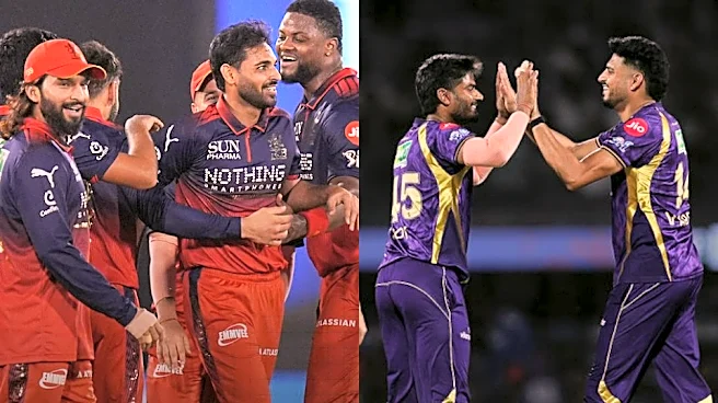 IPL 2026: RCB vs KKR, Match 57: Stats preview of players' records and approaching milestones