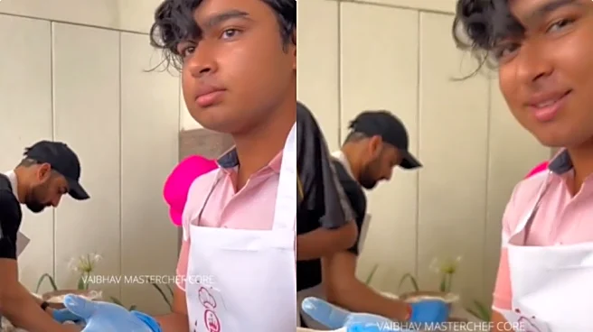 [WATCH] 'Masterchef' Vaibhav Sooryavanshi cooks roti in fun off-field activity amid IPL 2026