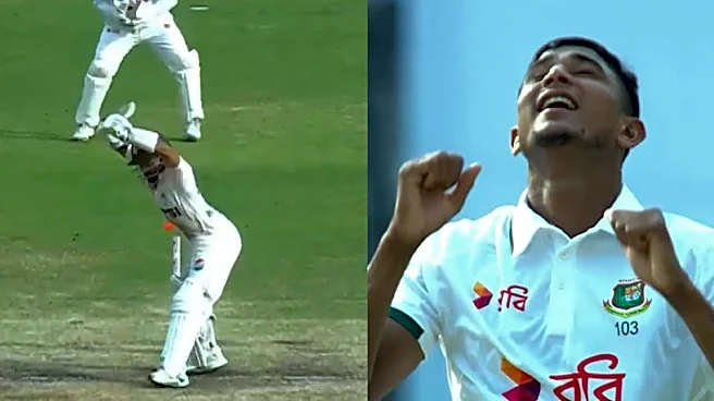[WATCH] BAN vs PAK 2026: Nahid Rana castles Mohammad Rizwan with 147 klicks nip-backer in Dhaka