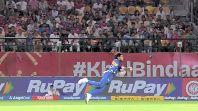 IPL 2026: Video of the Day: Raj Bawa stuns Dharamsala with top-notch fielding display