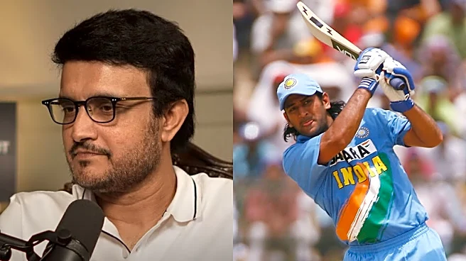WATCH] ‘I liked his phase 1’ - Sourav Ganguly recalls ‘six-hitting machine' MS Dhoni's early days