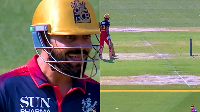 [WATCH] Playful Virat Kohli shares on-field banter with Harpreet Brar during PBKS vs RCB