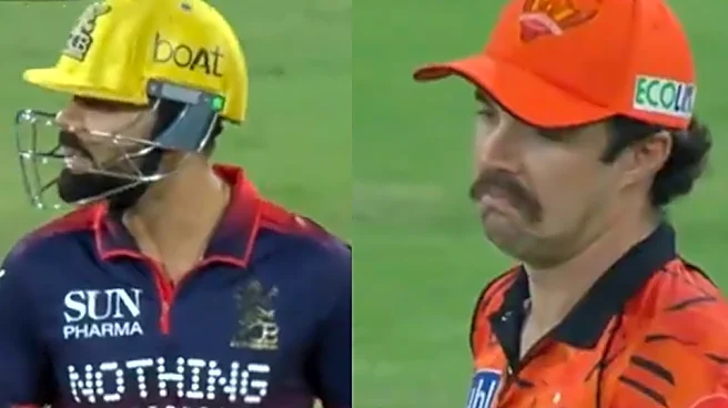 IPL 2026: Video of the Day: Virat Kohli engages in fiery banter with Travis Head during SRH vs RCB clash