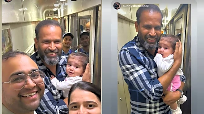 Yusuf Pathan wins hearts with humble gesture during train journey from Mumbai