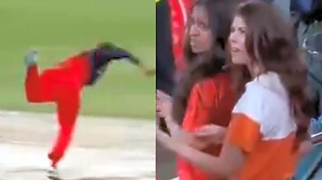 [WATCH] IPL 2026: Kavya Maran’s reaction to Krunal Pandya’s bowling action goes viral